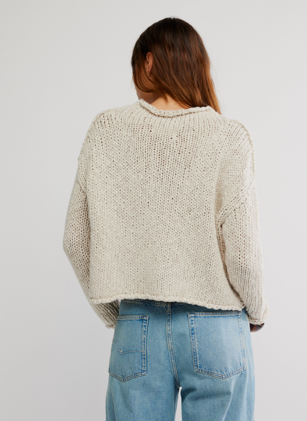 Free People Opal Rollneck Knit Sweater
