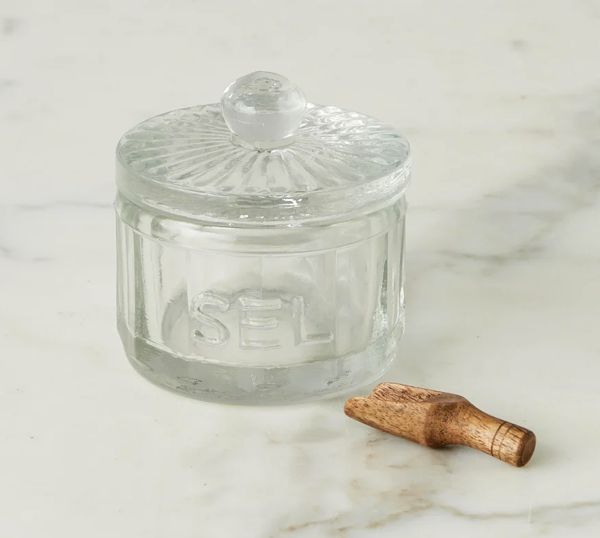 Bistro Glass Salt Cellar