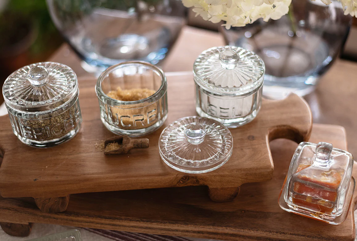 Bistro Glass Salt Cellar