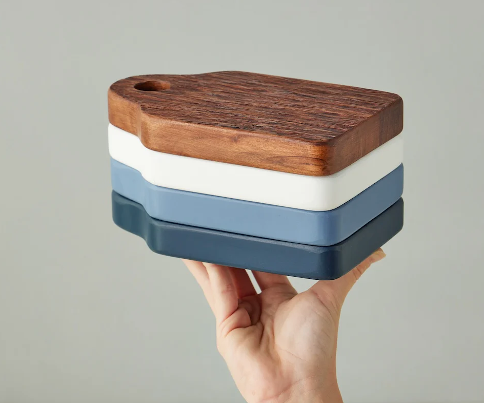 Dutch Cheese Board & Spreader Set