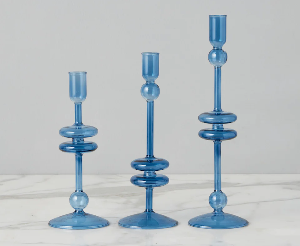 Glass Candlestick