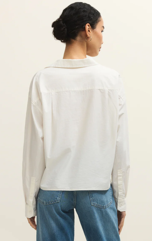 Z Supply Lisette Poplin Top