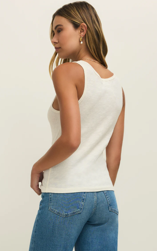 Z Supply Classic Slub Scoop Tank