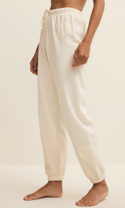 Z Supply Heart It Fleece Jogger