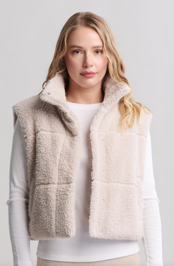 Barefoot Dreams Brushed CozyChic Puffer Vest