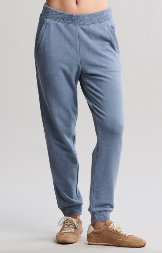 Barefoot Dreams Brushed Fleece Jogger with CozyChic Ultra Lite Rib