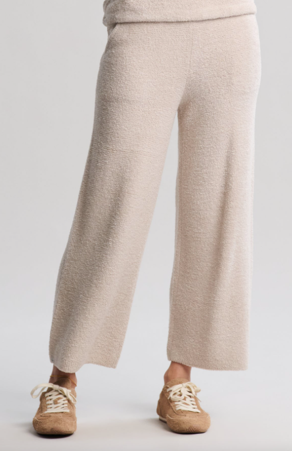 Barefoot Dreams CozyChic Lite Textured Crop Pant