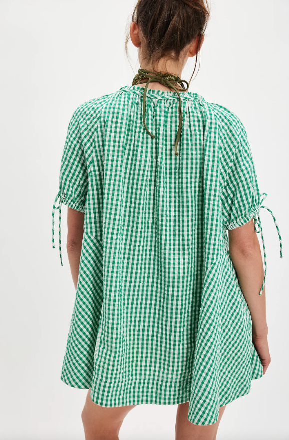 Free People Farley Gingham Tunic
