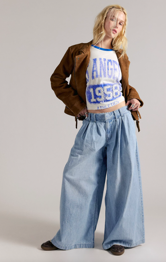 Free People Scout Wide-Leg Jeans