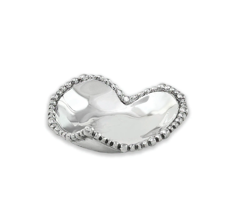GIFTABLES Organic Pearl Heart Bowl