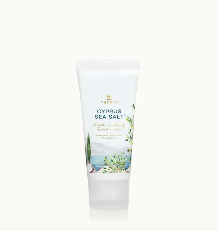 Thymes Cyprus Sea Salt Hard-Working Hand Cream