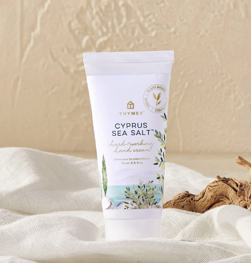 Thymes Cyprus Sea Salt Hard-Working Hand Cream