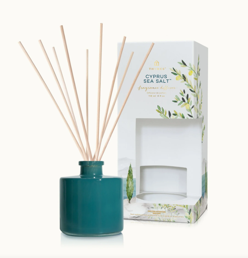Thymes Cyprus Sea Salt Petite Reed Diffuser