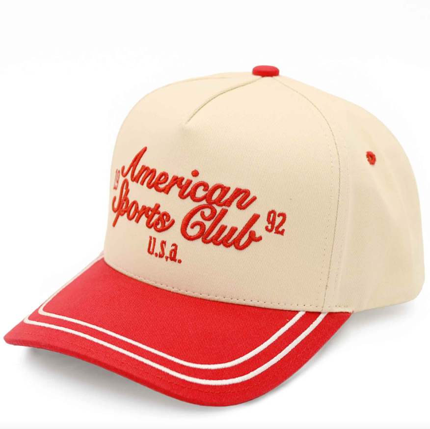 American Sports Club Embroidered Trucker Hat