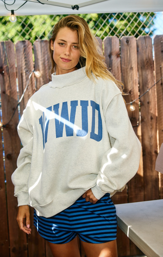 WWJD & Amen Reversible Sweatshirt