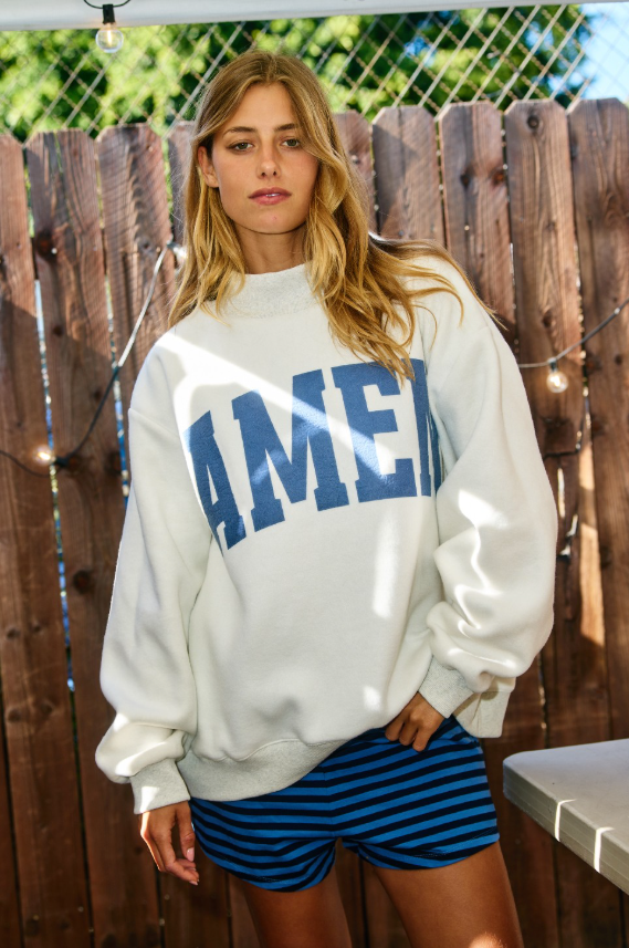 WWJD & Amen Reversible Sweatshirt