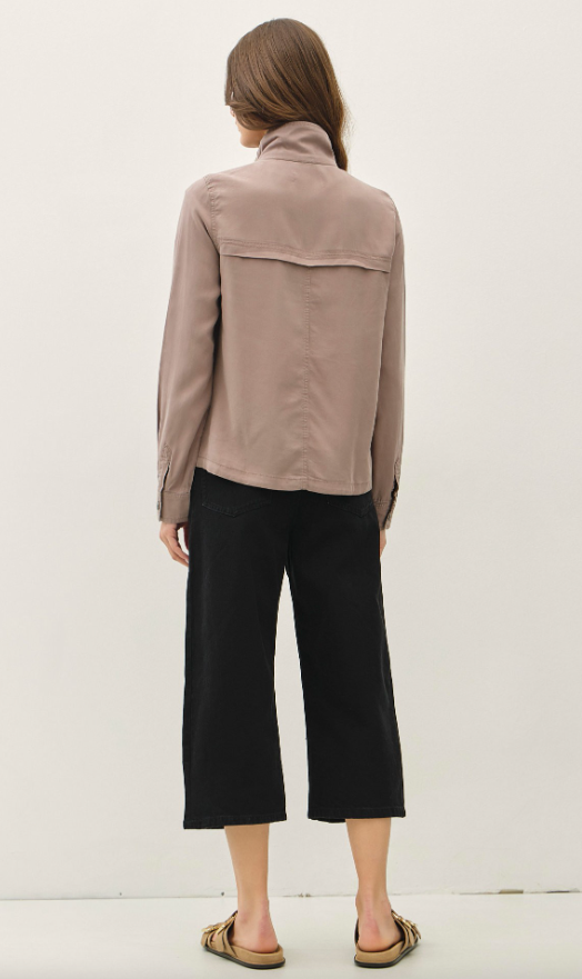 Maleah Tencel Utility Jacket