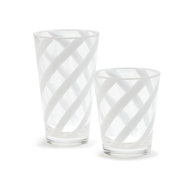 Lattice Drinking Glasses - Set of 4