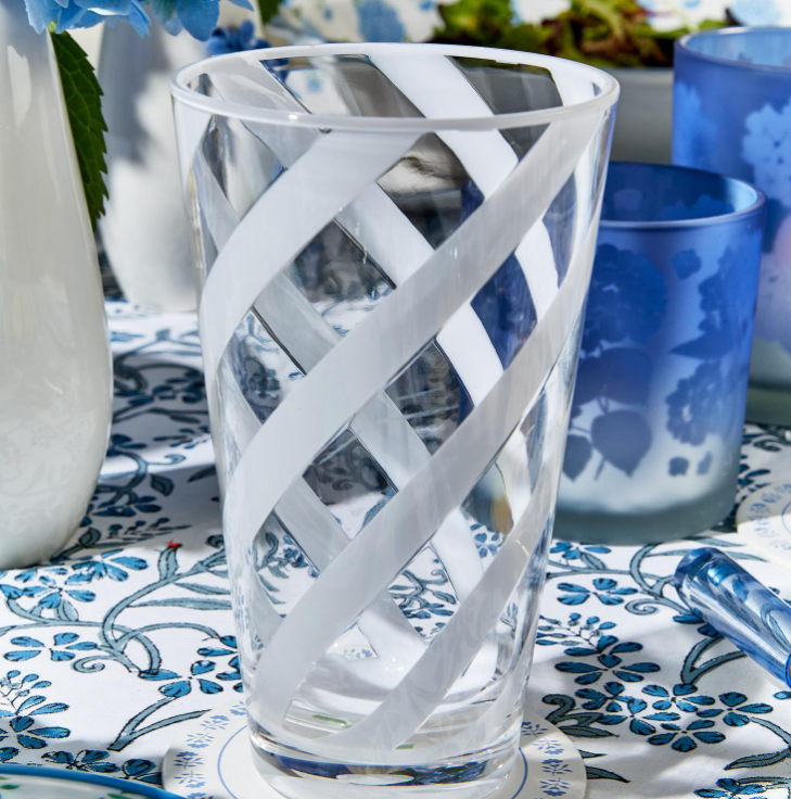 Lattice Drinking Glasses - Set of 4