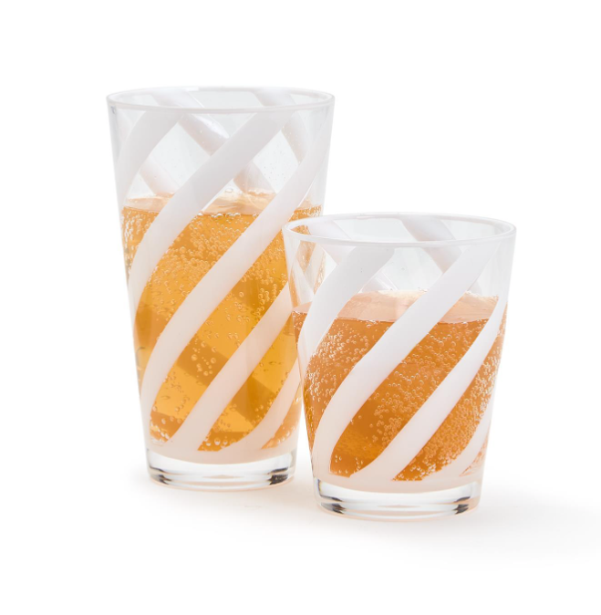 Lattice Drinking Glasses - Set of 4