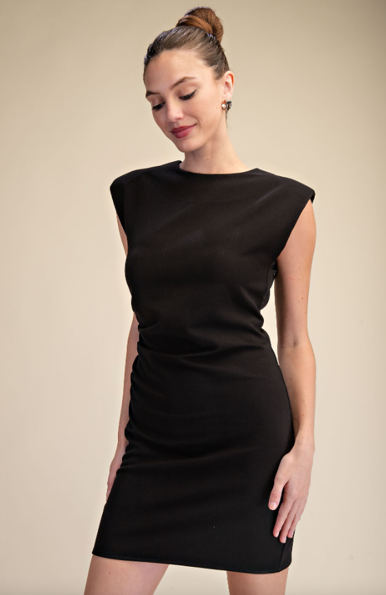 Alessandra Ruched Mini Dress