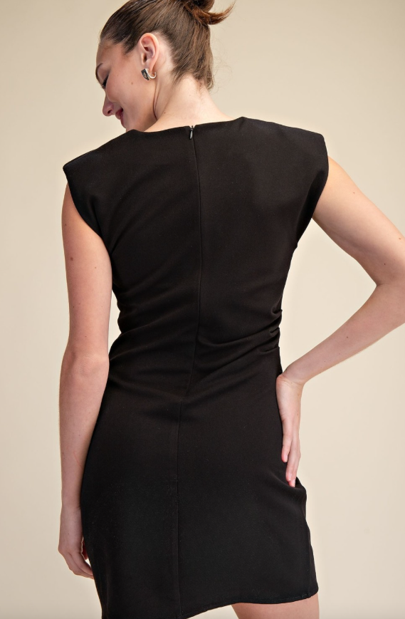 Alessandra Ruched Mini Dress