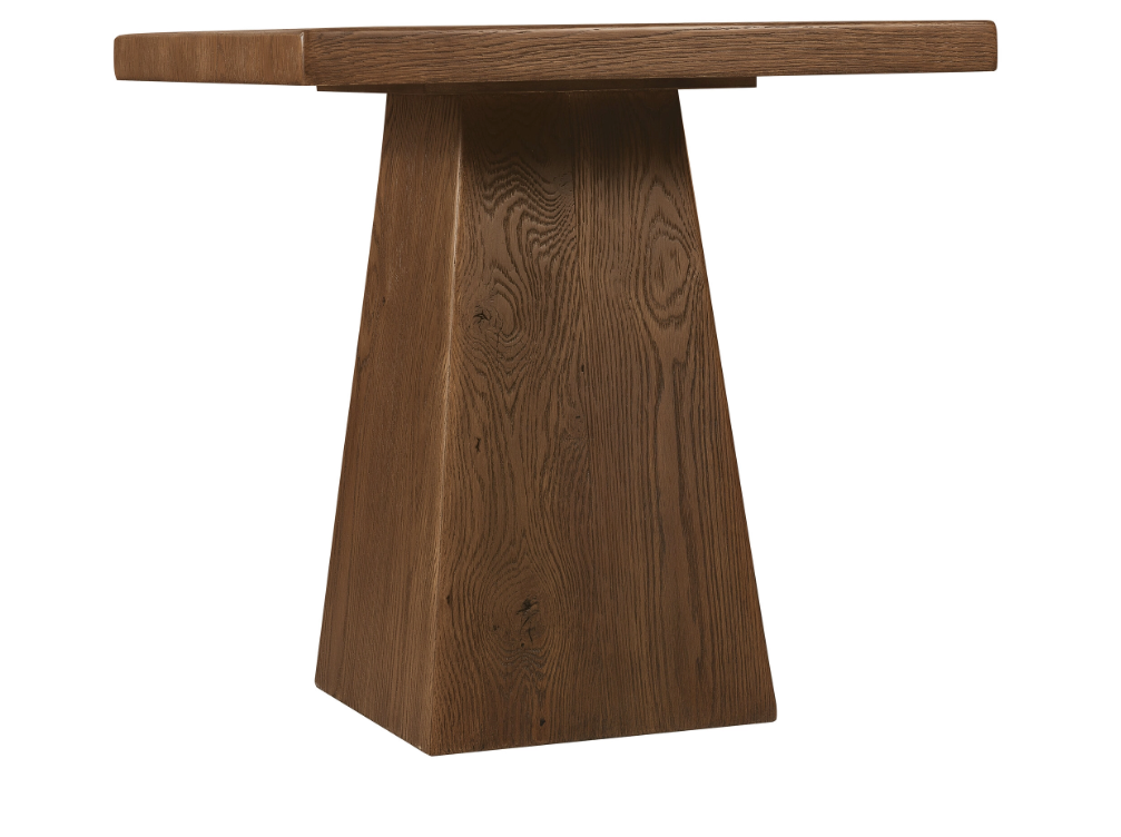 Square Driftwood End Table