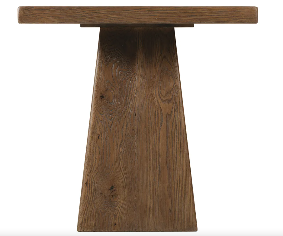 Square Driftwood End Table