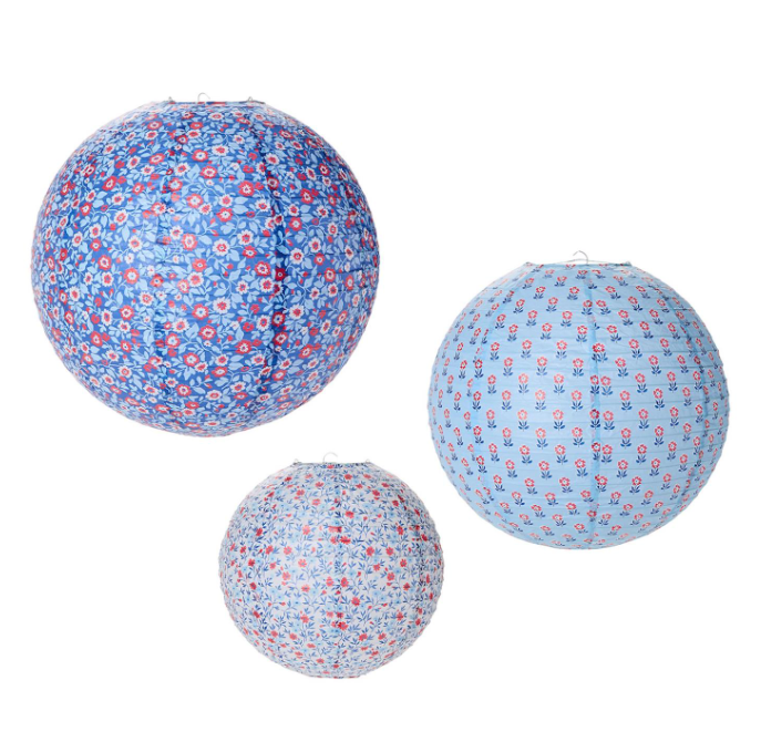 Bloom Paper Lantern Set