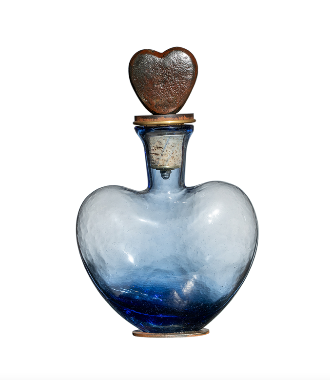 Jan Barboglio Dos Corazónes Azul Decanter
