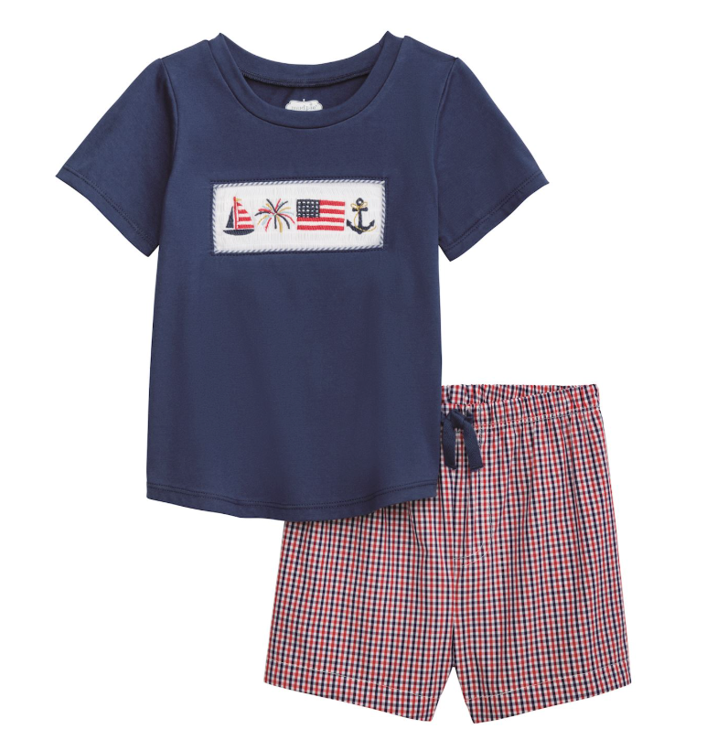 Toddler Patriotic Tee & Short Set