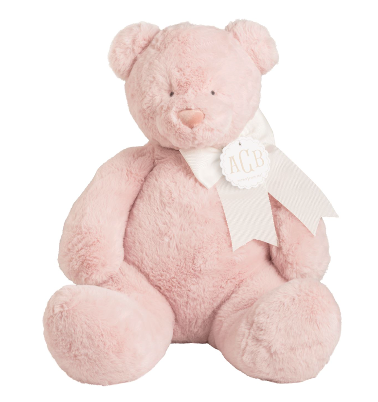 Monogram Me Large Bear Plush