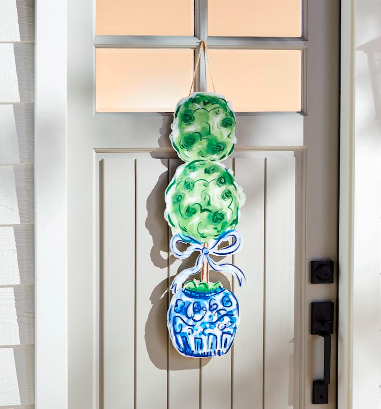 Topiary Door Hanger