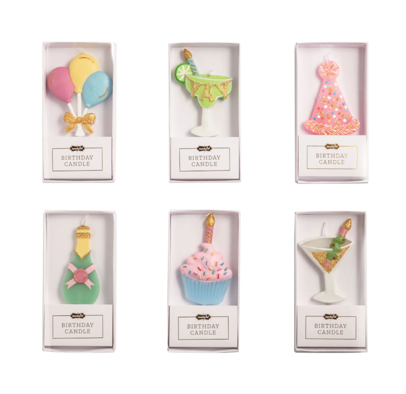 Party Figural Birthday Candle