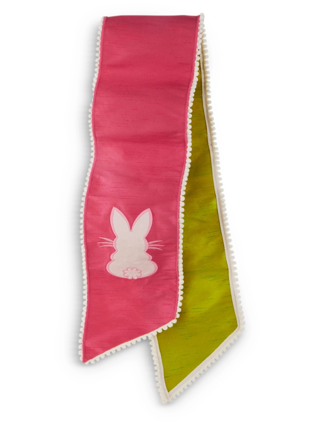 Bunny Wired Wreath Sash