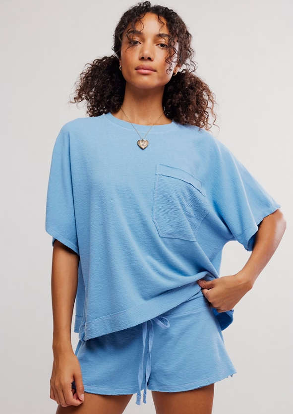 Free People Staycation Sleep Tee