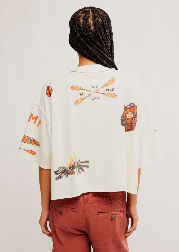 Free People Mountain View Graphic Tee