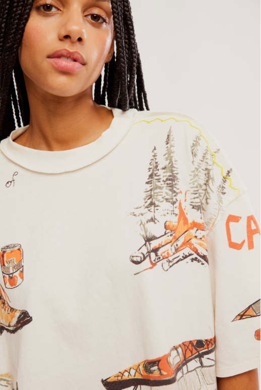 Free People Mountain View Graphic Tee