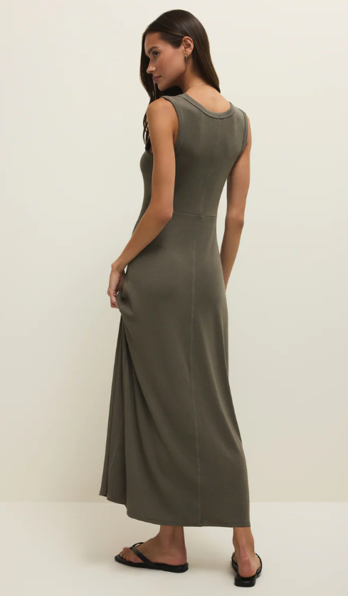 Z Supply Linden Slub Rib Maxi Dress