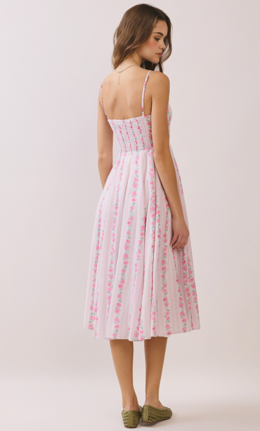 Wrenlynn Floral Empire Waist Dress