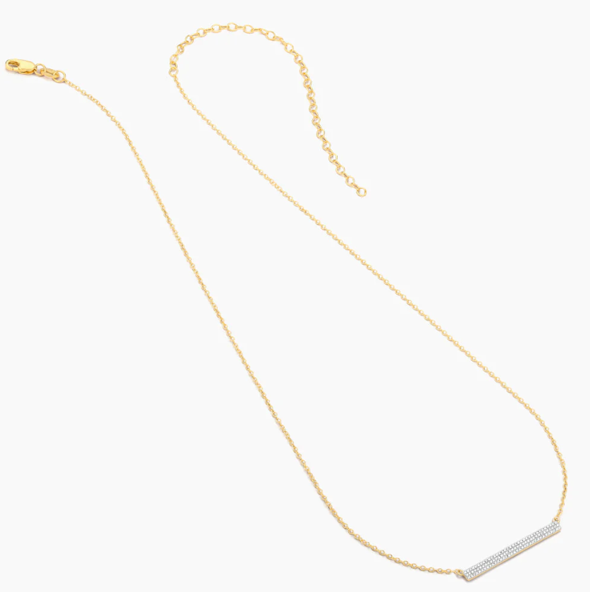 Ella Stein Tell Me Straight Pendant Necklace