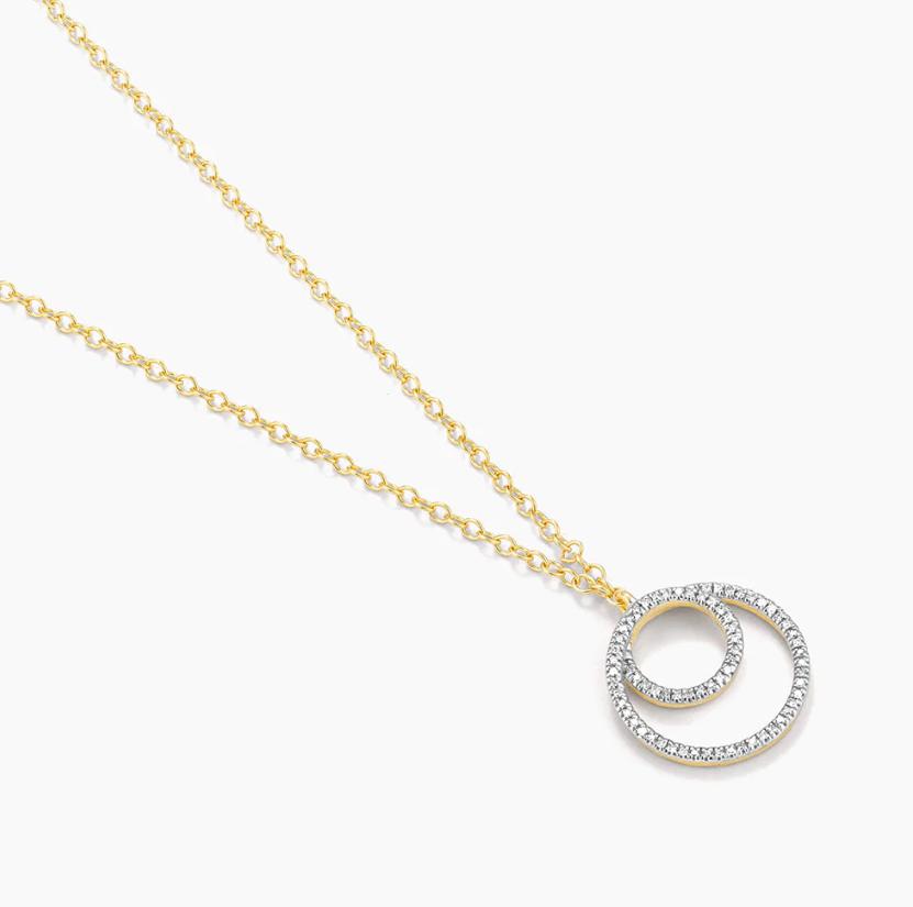 Ella Stein Inner Circle Pendant Necklace