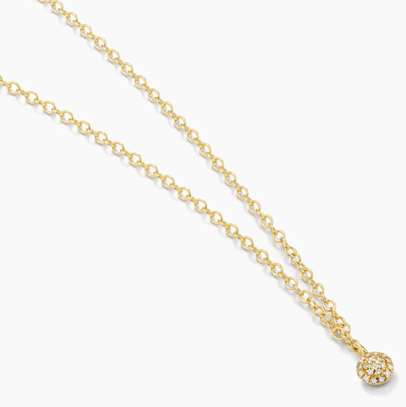 Ella Stein Small Circle Pendant Necklace