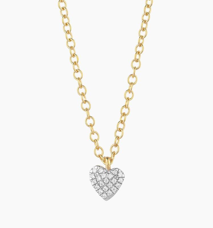 Ella Stein Small Heart Pendant Necklace