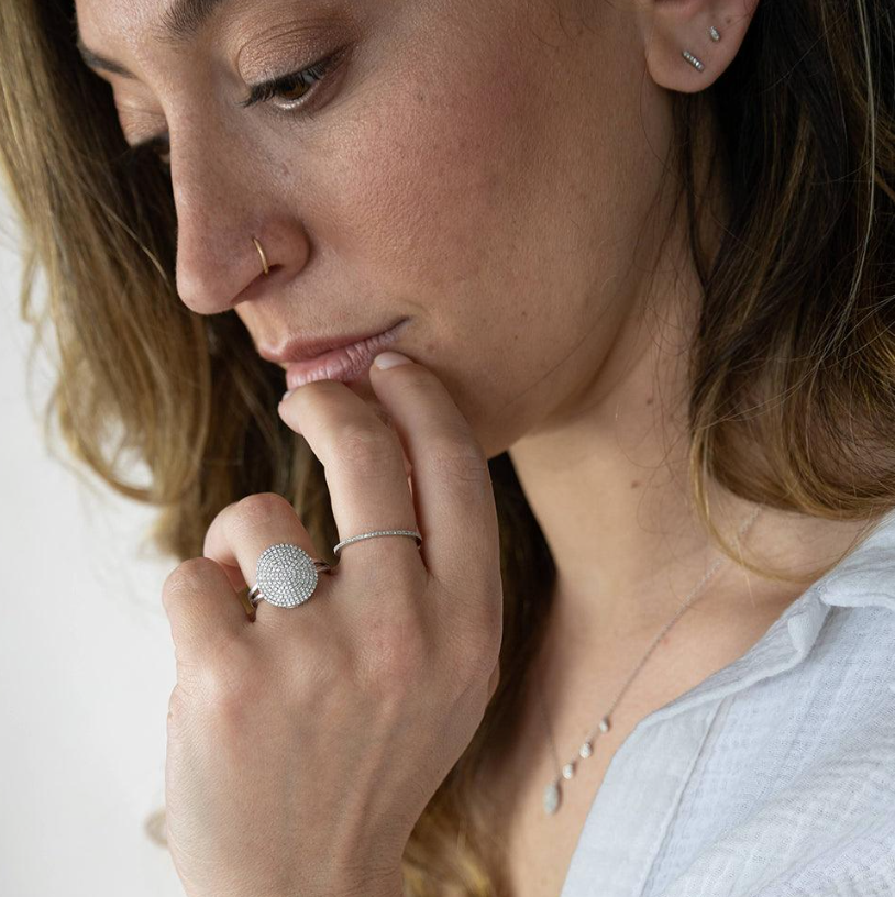 Ella Stein Double Bar Stud Earrings