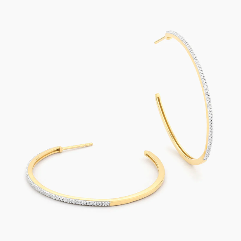 Ella Stein One Hot Havana Night Hoop Earrings