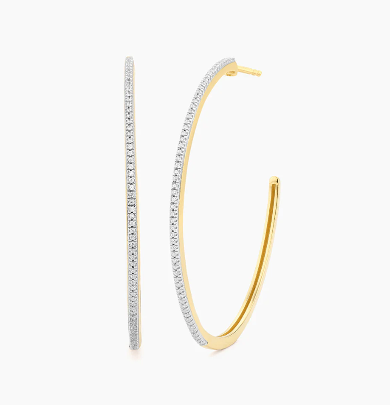 Ella Stein One Hot Havana Night Hoop Earrings