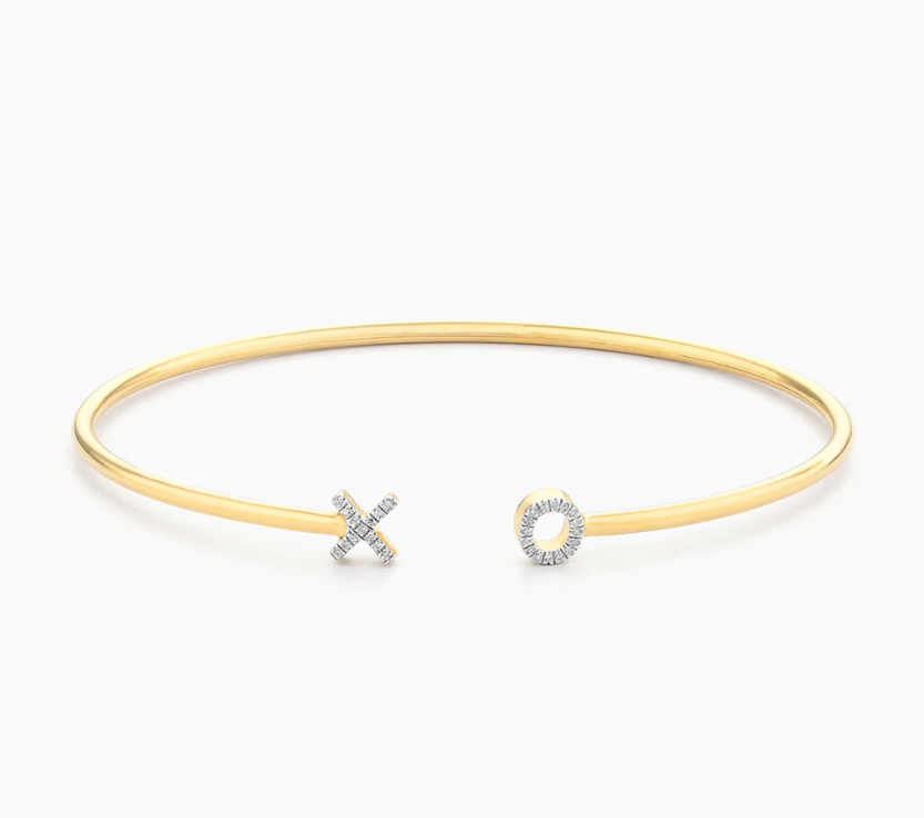 Ella Stein XO Flexi Cuff Bracelet