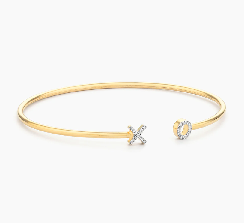 Ella Stein XO Flexi Cuff Bracelet
