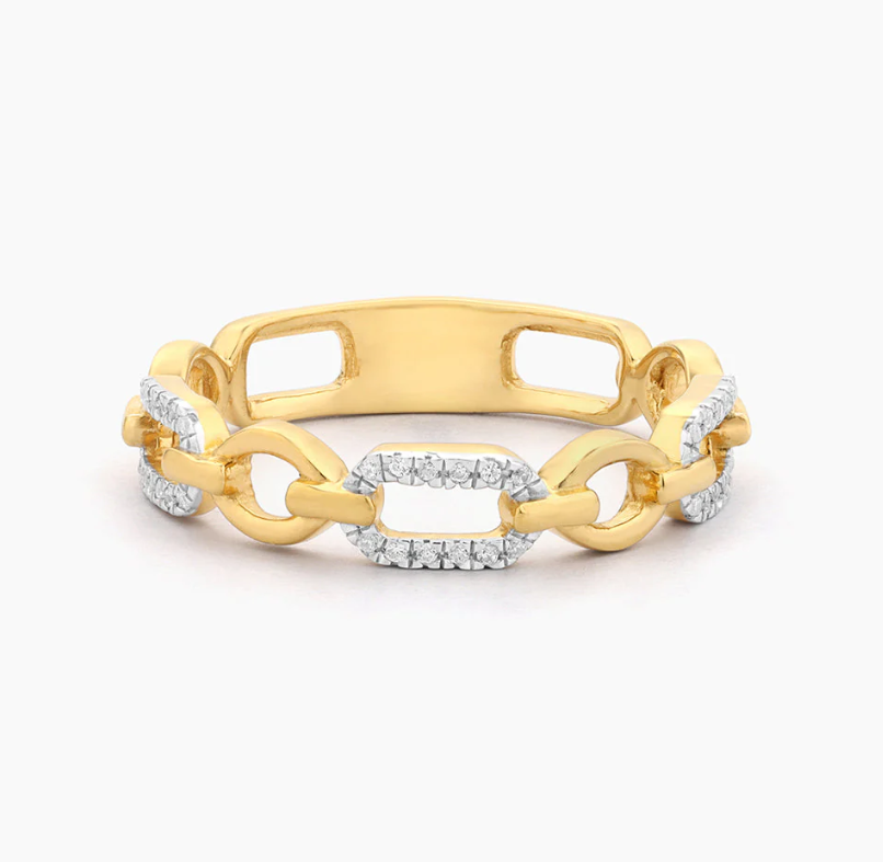 Ella Stein Linked Forever To You Stackable Ring
